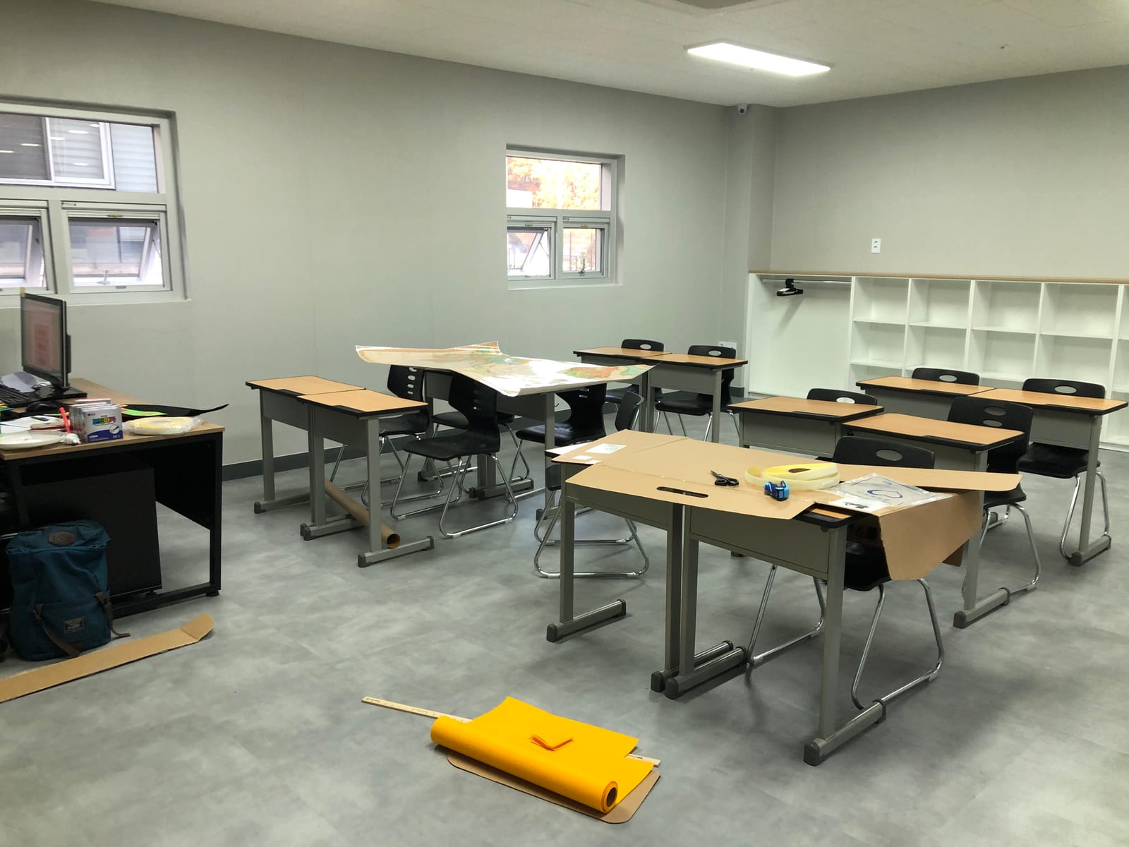 시흥 정왕동 학교청소 시공 사진